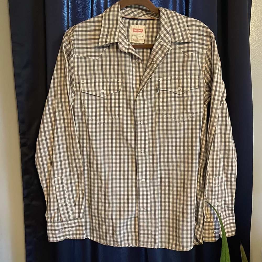 Levi’s Mens Pearl Snap Shirt